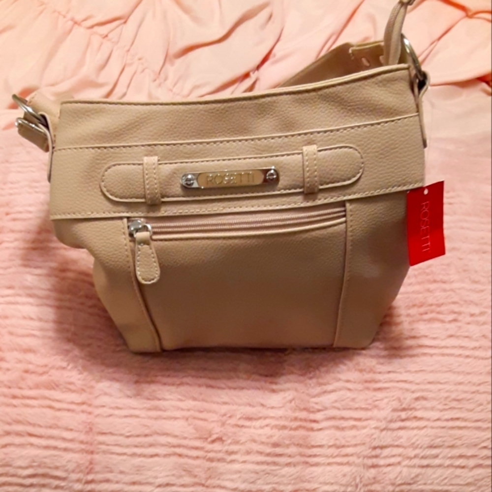 Rosetti Purse, New with Tags, crossbody, tan